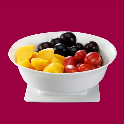 Salad bowl w/suction base