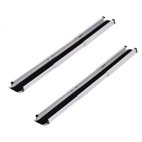 Telescoping Adjustable Wheel Chair Ramp